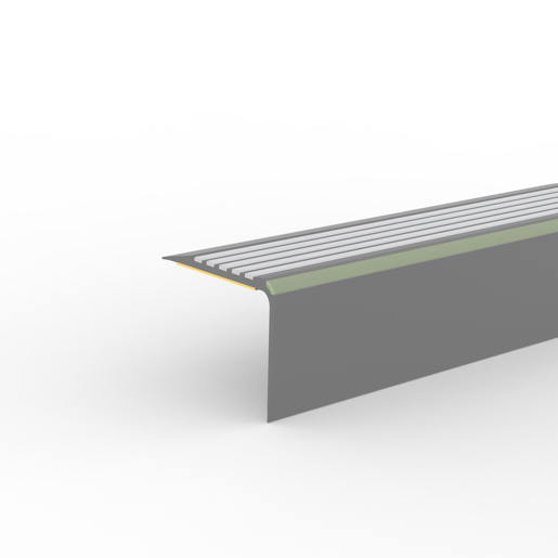 Döllken TKNG A 40 sk 0146 dunkelgr.2,50m Treppenkante hellgraue Rille